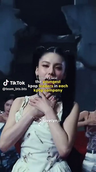 Youngest Kpop Leader in Each Company