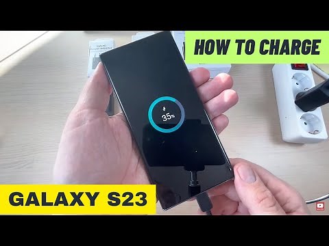 How to CHARGE Samsung Galaxy S23 Series