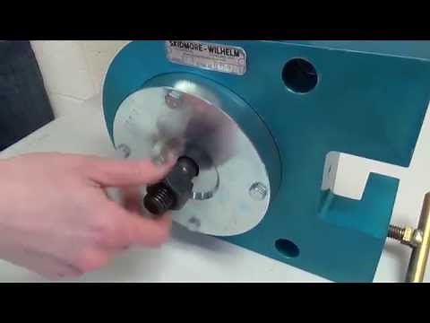 Spacer usage for bolt testing on Skidmore-Wilhelm MZ-100