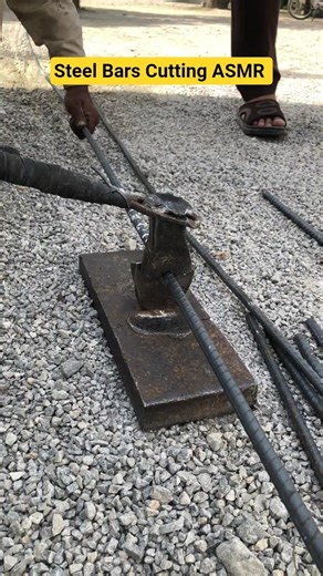 Insane Rebar Cutting Steel Work 🔥 #shorts #asmr #metalwork
