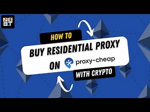 How to Buy Residential Proxy on Proxy-cheap with Crypto