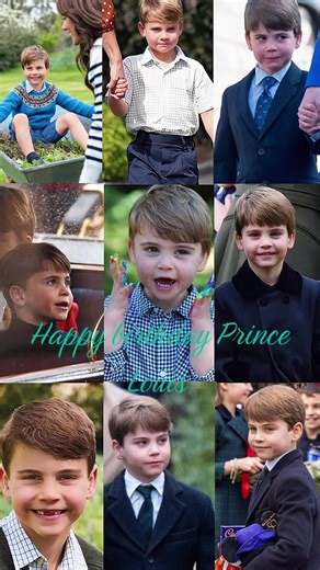 Happy birthday to Prince Louis#royalbritishfamily #britishmonarchy #princeandprincesseofwales #princelouis