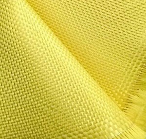 [Hot Item] Kevlar Fiber Cloth 200d 400d Widely Used for Industrial and Protective Equipment Plain Twill 100% Kevlar Fiber Fabric