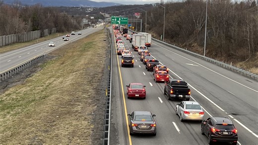 Lanes reopen after multi-vehicle crash on I-81 northbound near Moosic