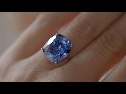 The story behind the Blue Moon Diamond | Priceless Pieces