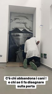 71K views · 3K reactions | Vi prego se solo avete fatto il pensiero di abbandonare il vostro cane! Cancellate dalla vostra memoria questa cosa perché loro vi ameranno per sempre! Invece i 2 cani dipinti sono Queen e Camillo‍了瑩 I loro padroni li amano così tanto da dedicare a loro la porta d’ingresso della nuova casa! Grazie mille a tutti voi per l’affetto Date disponibili a novembre  | Raffo Art | Facebook