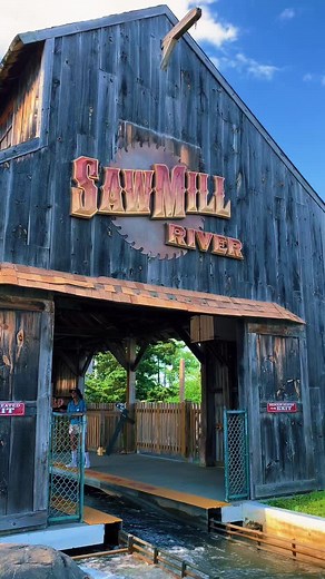 Playland Log Flume Cooling Off Adventure