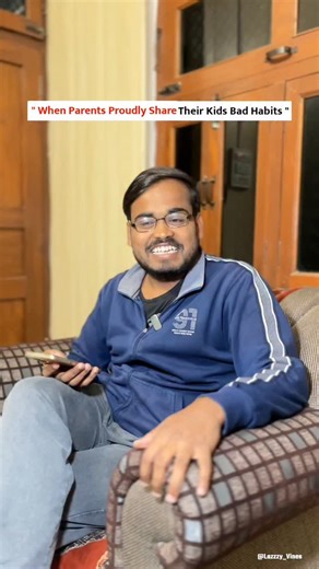 Mayank Shakya on Instagram: "When Parents Proudly Share Their Kids Bad Habits😂 #parents #funny #relatable #funny #kids"