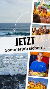 🌞Lust auf Sonne, Strand und Meer oder stehst du eher auf Berge?🌊 Wir suchen für unsere Camps in Spanien, Kroatien, Italien, Frankreich, Deutschland und Österreich auch für die Sommersaison 2025 wieder Mitarbeiter:innen in vielen unterschiedlichen Jobprofilen. 🇪🇸 🇭🇷 🇮🇹 🇫🇷 🇩🇪 🇦🇹 Deine Einsatzzeit können wir variabel gestalten. Angefangen von einer Woche bis hin zur ganzen Saison. Du bist 18 , hast in der Sommersaison 2025 noch nichts vor und Spaß an einem Abenteuer? Dann sichere dir 