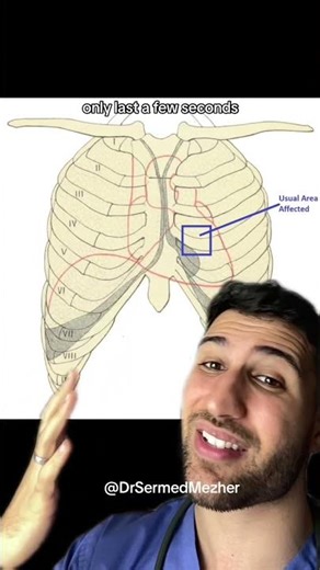 Left Sided Chest Pain is SCARY #anxiety Precordial Catch Syndrome (PCS), although not serious, is a