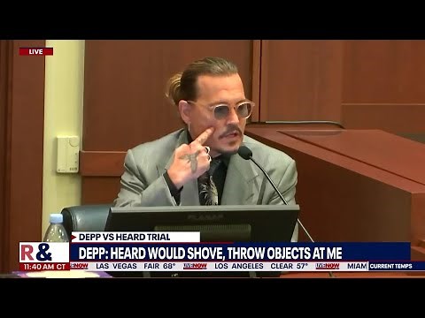 Johnny Depp: Amber Heard put lit cigarette out on my face | LiveNOW from FOX