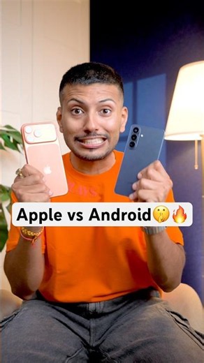 Apple Vs Android which one will you choose 🤫🔥
