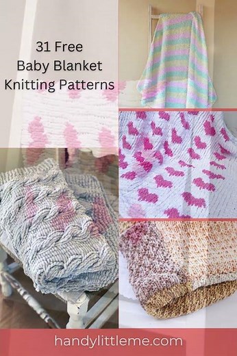 31 Free Baby Blanket Knitting Patterns Easy Knit Blankets