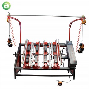 [Hot Item] High Efficiency Wood Pallet Nailing Machine Pneumatic Nailing Table