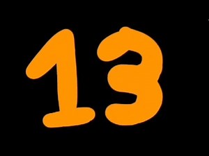 Seasame Street - Abstract Number Count #13 (NEW!)