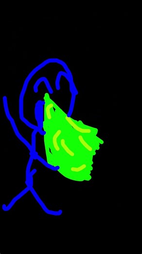 Cool throwing up animation #funny