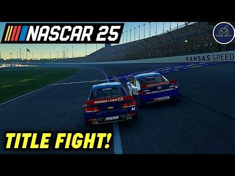 The ARCA Title Fight Heats Up at Kansas | NASCAR 25 Career Mode Part 45