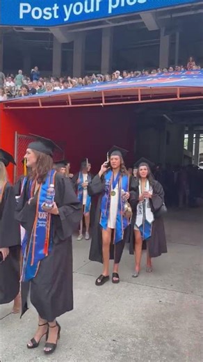 Students Arriving for #UF Commencement Exercises at Ben Hill Griffin Stadium, Spring 2026 (2 of 2).