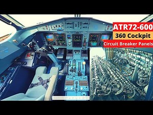 ⚡Inside ATR72-600 Circuit Breaker Panel⚡