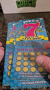 98K views · 2K reactions | Mega 7 Lottery Ticket from the KY Lottery! #lottery #lotteryticket #lotto | Couch Casino | Facebook