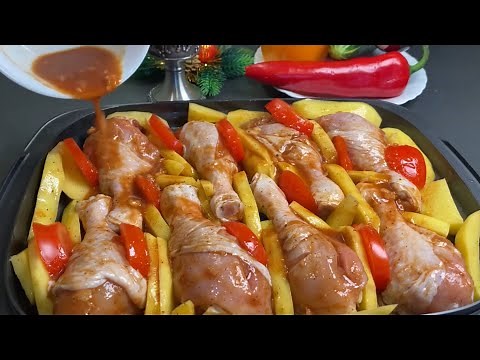 An incredibly delicious chicken dish! The perfect recipe for the festive table!