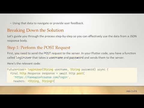 How to Properly Use Data from a JSON Response body in a POST Request