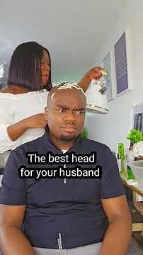 my husband new hairstyle