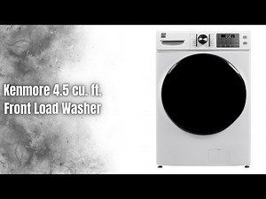 Kenmore 4.5 cu.ft. Front Load Washer Review | Stain-Fighting Steam & Fast Wash!