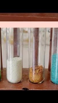 Salts in chemistry lab ll Salt analysis
