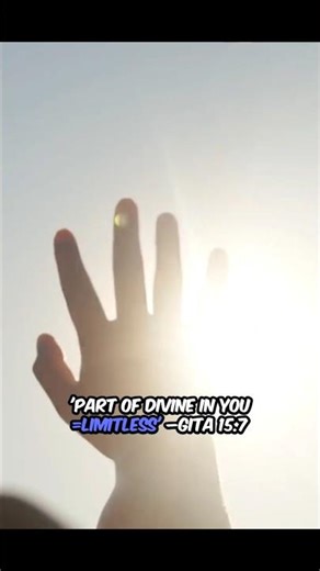 Self-Doubt Mirror Talk? Gita Atman Power 🪞✨ #shorts