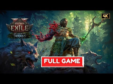 PATH OF EXILE 2 DRUID Gameplay Walkthrough FULL GAME [4K 60FPS] - No Commentary