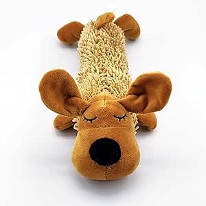 Plush Dog Toy, Stuffed Dog Toys for Small Medium Large Dogs, Squeaky Dog Chew Toy, Outdoor Puppy Toys Interactive Tough Rope Toys