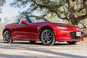 2022 Mazda MX-5 Miata Grand Touring - ~7,100 Miles, 6-Speed Manual, Soul Red Crystal, Good-Win Racing Exhaust