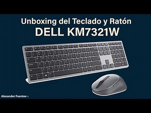 ¡Unboxing Teclado y Ratón DELL KM7321W! | ¡Descubre sus Características y Rendimiento!