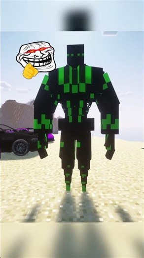 Hero Mode: Activated ⚡💥 #minecraft #shorts