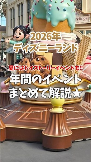 A complete summary of Disneyland's 2026 events! Toy Story is also featured! #shorts #Disney #Disn...