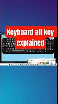 computer keyboard keys knowledge #windows #computer #tech #typing #tricks