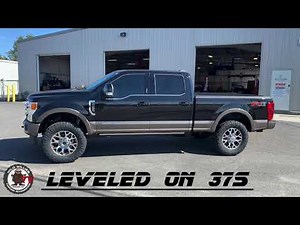King Ranch 👑 Ford F250 Leveled on 37s || Akins 2020 Covert Super Duty