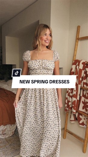 introducing: the sundresses we'll be living in all season long ☀️ shop them all at the link in our bio #sundress #newdress #dresstok #springdress