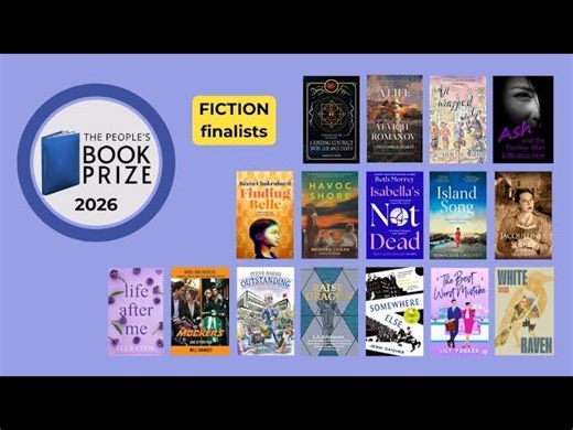 2026 FICTION finalists for The People s Book Prize Frederick Forsyth Award 2026 | The People s Book Prize