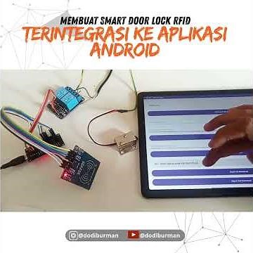 Smart Door Lock RFID Android Integration: Make Your Own Smart Door Lock (ESP32/Arduino Project)