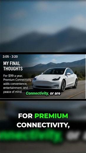 Tesla Premium Connectivity Actually Worth $99? #Tesla #debate