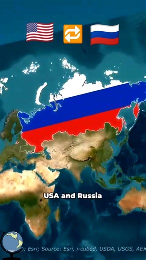 World Vault on Instagram: "If the US and Russia switch places #facts #usa #russia #history #reels"