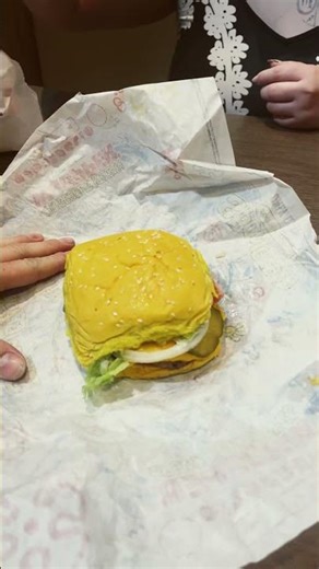 Why is the Kraft patty yellow?