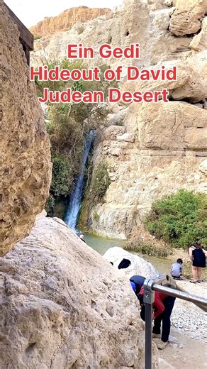 Ein Gedi The Hideout of David, Judean Desert | Visit Israel From Your Home
