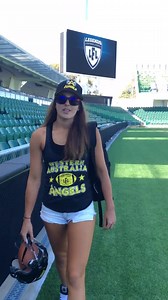 LFL AUSTRALIA | GAMEDAY in PERTH | WA ANGELS Quarterback, LEAH TURNBULL, is ready to take on the BRIGADE tonight | Doors open from 7pm, Kickoff from 8pm | arrive early to NIB STADIUM BOX OFFICE to purchase TICKETS #LFL #LFLAustralia #GameDay #WAvsQLD | X League Wire