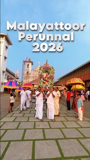 Malayattoor Perunnal 2026 | St. Thomas feast Kerala 2026 #shortsfeed #perunnal #malayattoor