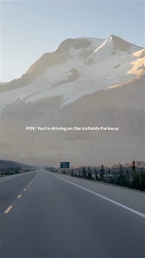 No trip to the Canadian Rockies is complete without a drive along the Icefields Parkway. ⛰️ 🚗 | Columbia Icefield Adventure