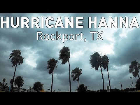 Footage from Hurricane Hanna 2020 | Rockport, TX