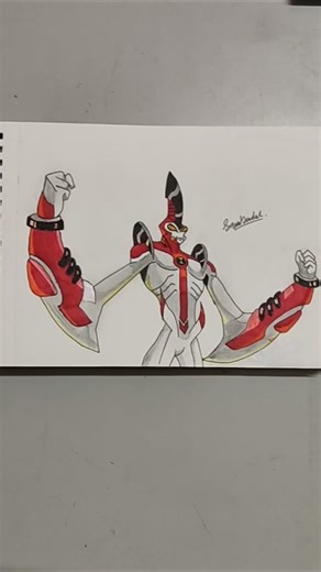 Way Big drawing from Ben10 ✅✨#art #anime #drawing #ben10 #waybig